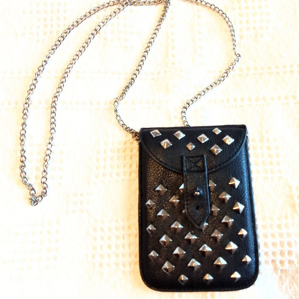 EUC Urban Outfitters Deena & Ozzy Vegan Leather Studded Small Crossbody Bag